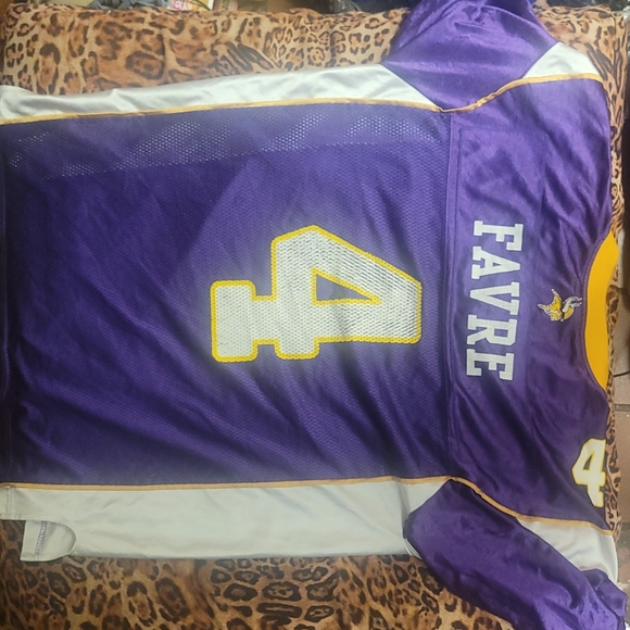 Autentic OFFICAL BRETT FAVRE VIKINGS JERSEY - Picture 4 of 5
